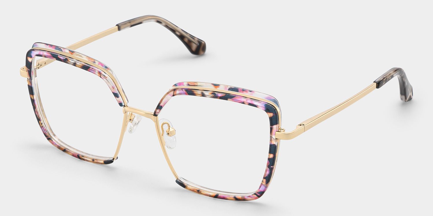 New Arrival Purple-Floral Color for Cordaro Frame Glasses | ZEELOOL UK2