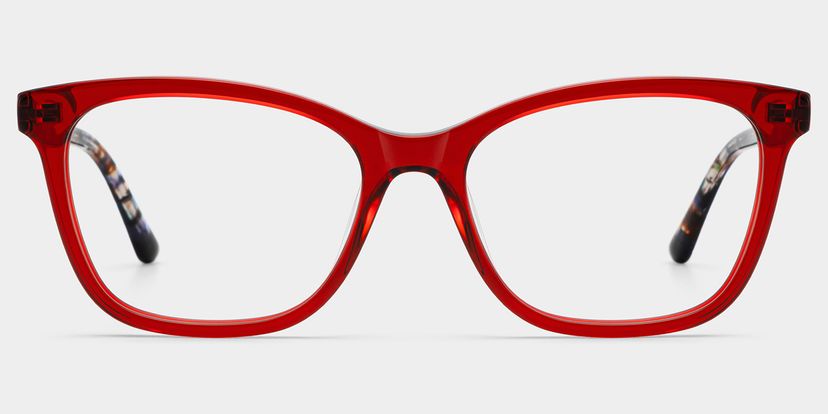 Bella Red Butterfly Glasses