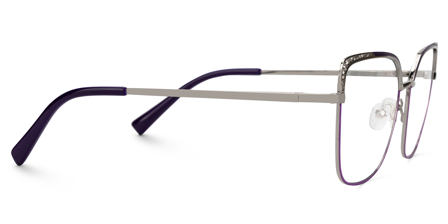Marlisa Square Purple Glasses2