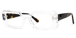 Tasew Rectangle Clear Glasses1