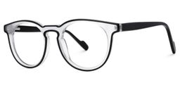 Suzette Round Two-Tone Glasses1