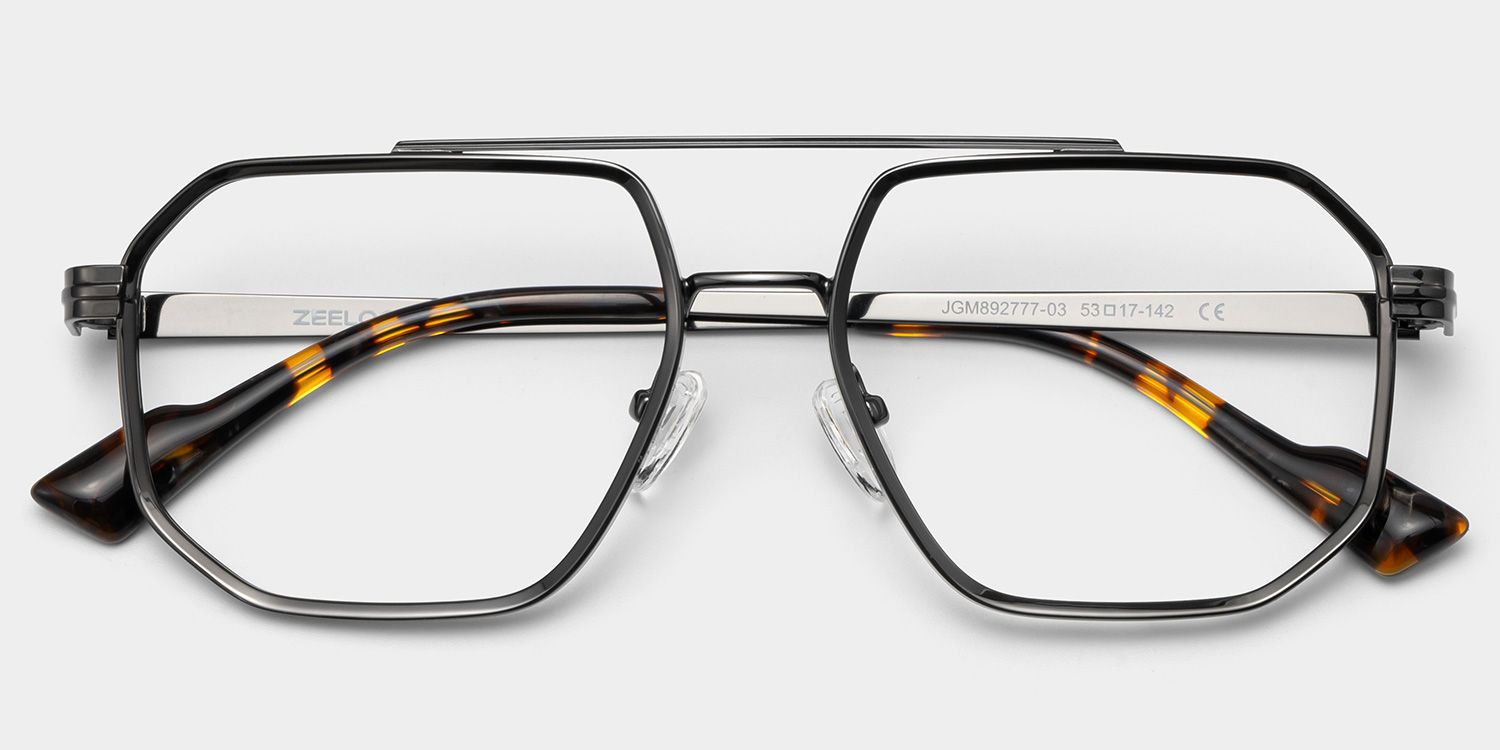 Autumn grey aviator glasses Online | ZEELOOL2