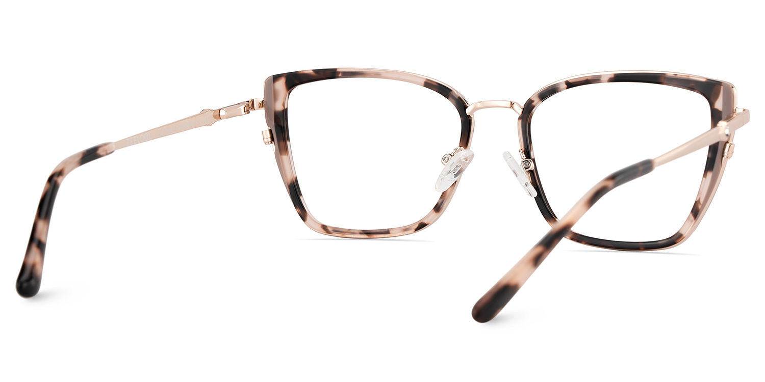 Juniper Eyeglasses in Square Tortoise Frame | ZEELOOL UK5