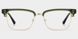 Ryan Browline Green Glasses0