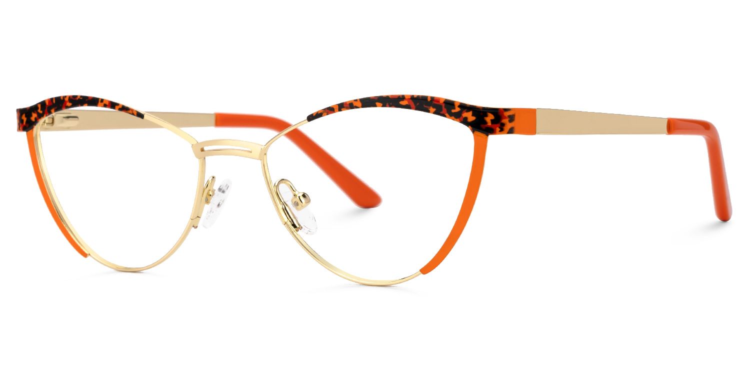 New Orange Color for Sydney Metal Eyeglasses  | ZEELOOL UK1