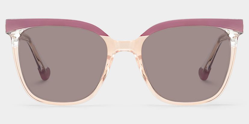 Tawana Square Purple Glasses