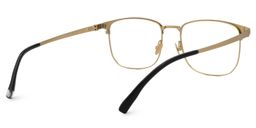 Rondon Rectangle Gold Glasses3