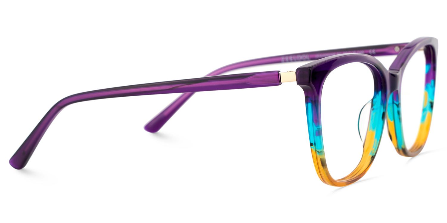 Gage Butterfly Colorful Color Frame Glasses for Women | ZEELOOL UK4