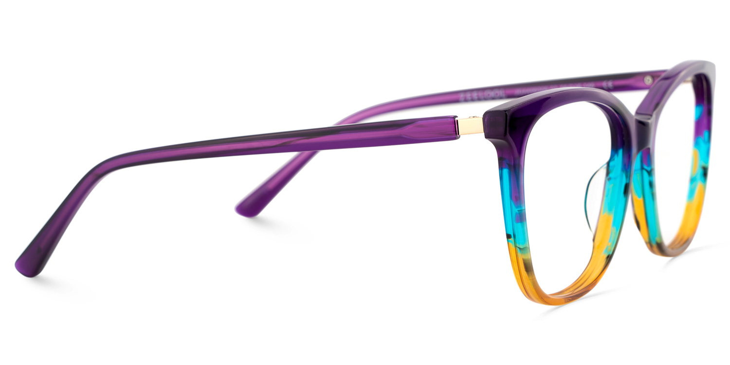 Gage Butterfly Colorful Color Frame Glasses for Women | ZEELOOL UK4
