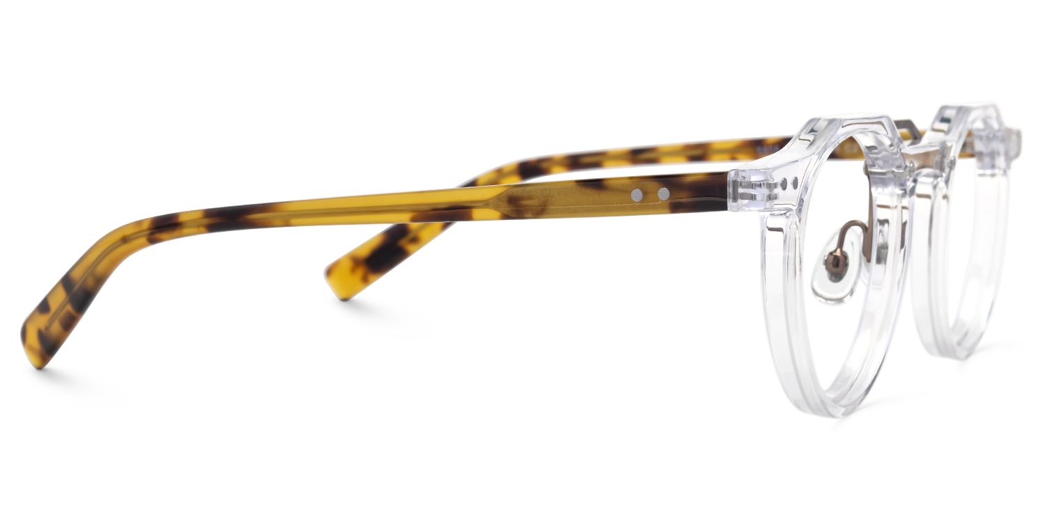 Adjustable Nose Pads Jerria Eyeglasses, Jerria Clear Glasses -Zeelool2