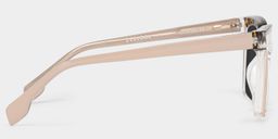 Misty Pink Square Sunglasses3