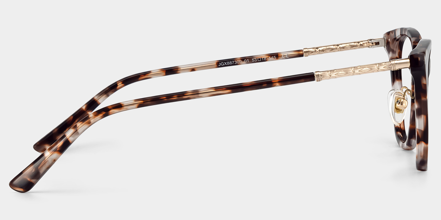 April Tortoise Frame Glasses with Cat eye Frame Online | ZEELOOL4