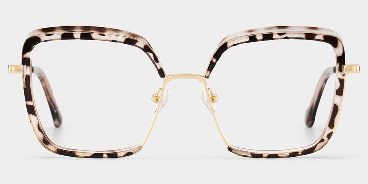 Cordaro Square Clear Tortoise Shell Glasses