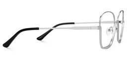 Malidy Square Silver Glasses2