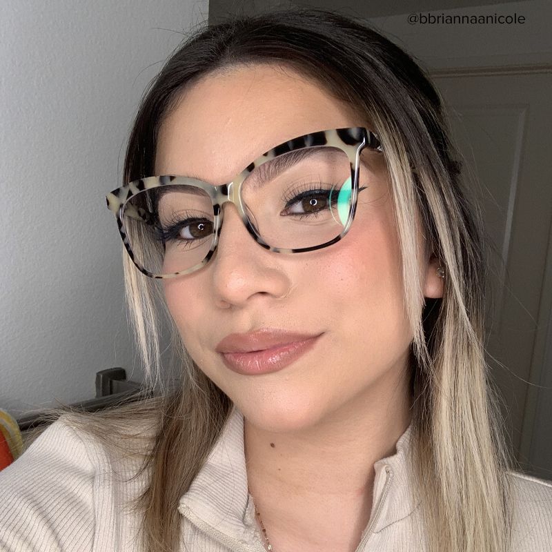 Alfred Butterfly Light Tortoise Frame Glasses | Zeelool9