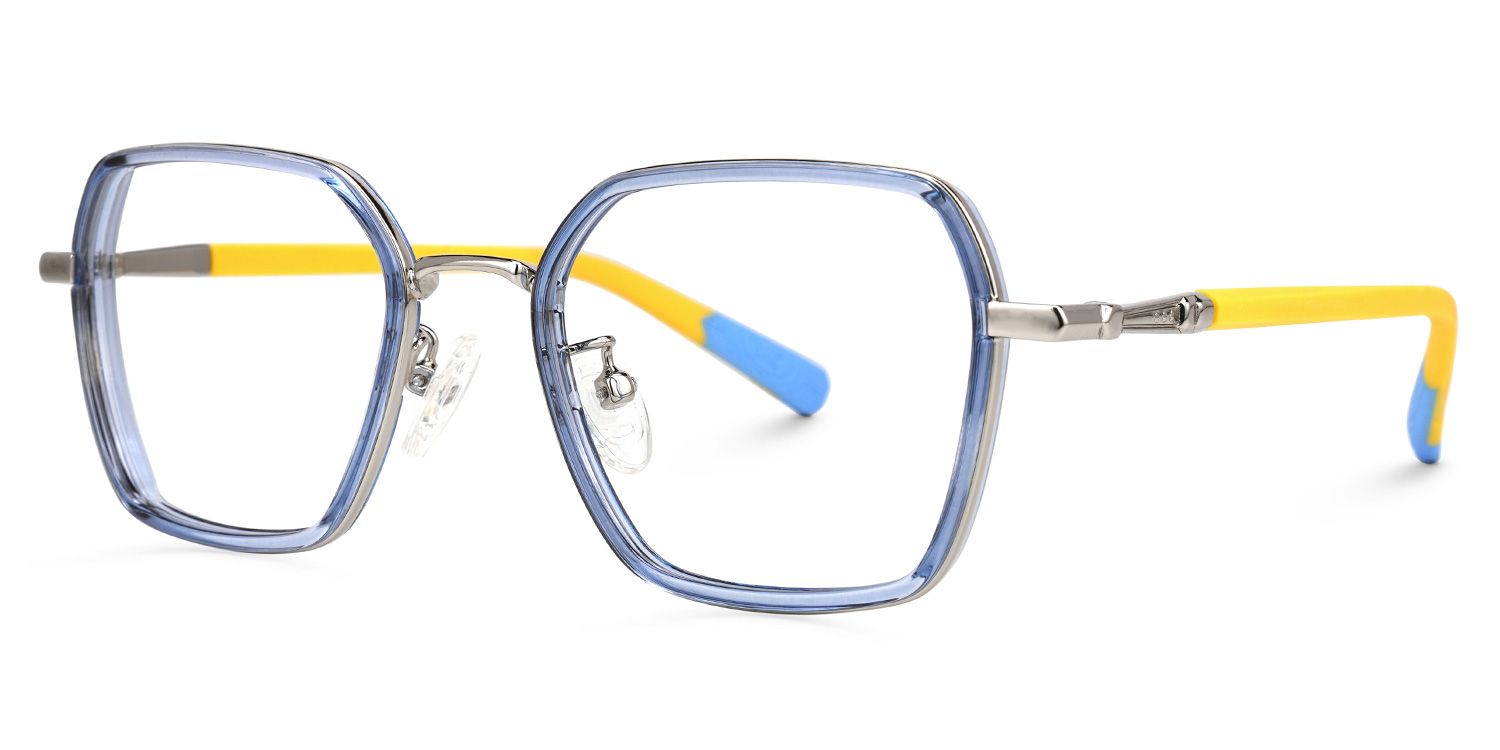 Kid geometric Piglet glasses with cute style -Zeelool1