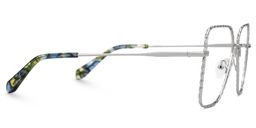 Alisandra Aviator Silver Glasses2