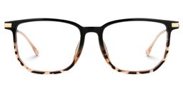 Fezell Square Tortoise Glasses0