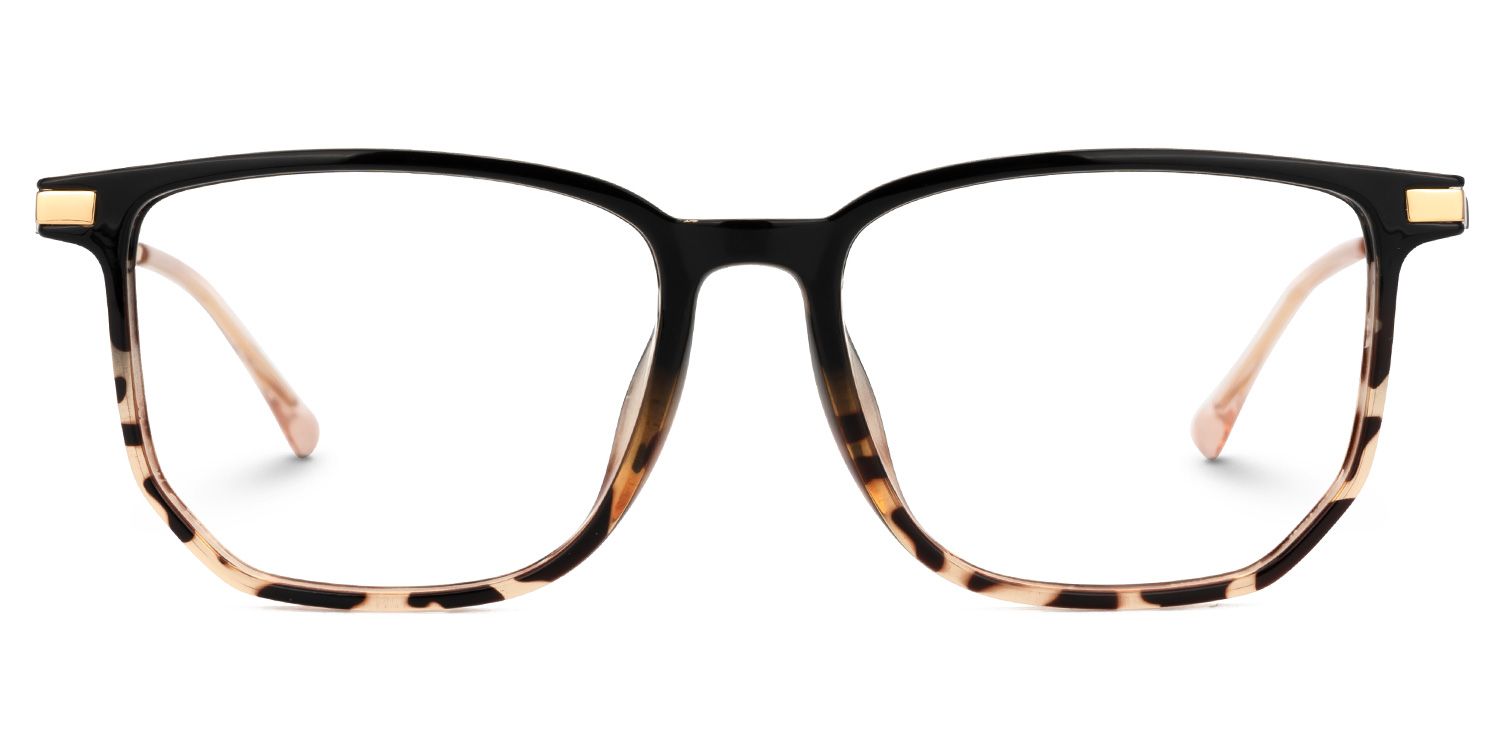 Fezell Tortoise Thin Frame Eyeglasses | ZEELOOL UK0