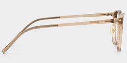 Amanda Rectangle Beige Glasses4