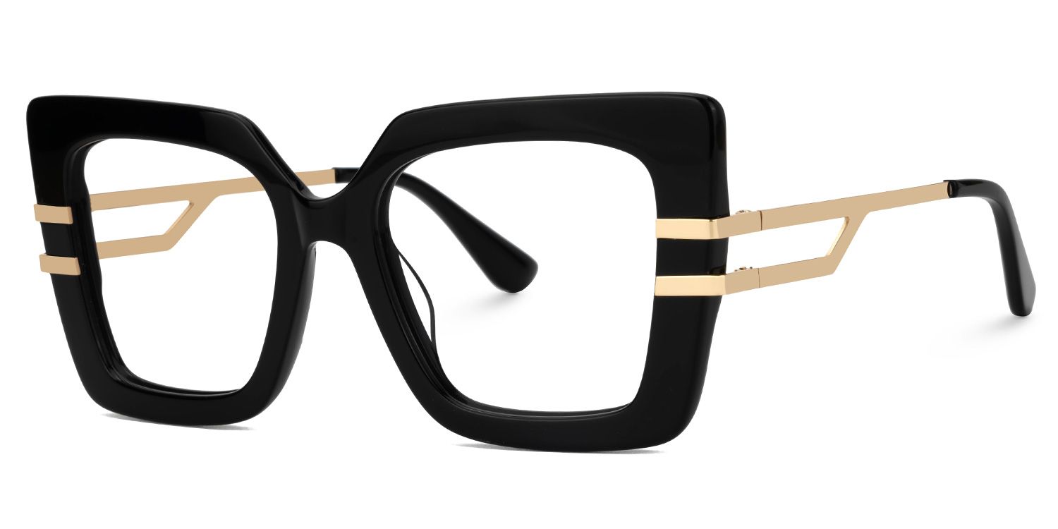 Designer Poutine Glasses in Mixed-Materials Full-frame1