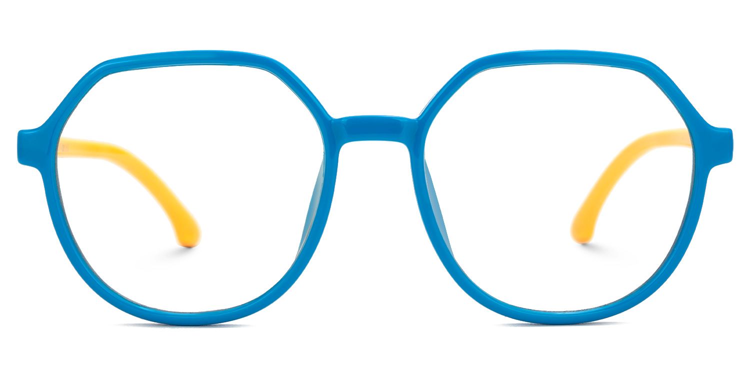 Kids Geometric Lilo Glasses with Cute Style -Zeelool0
