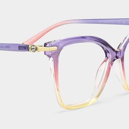 Lamar Butterfly Multicolor Glasses7