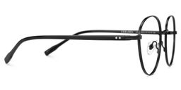 Celena Round Black Glasses2