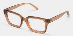 Marley Beige Rectangle Glasses3