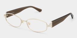 Dakota Brown Rectangle Glasses2