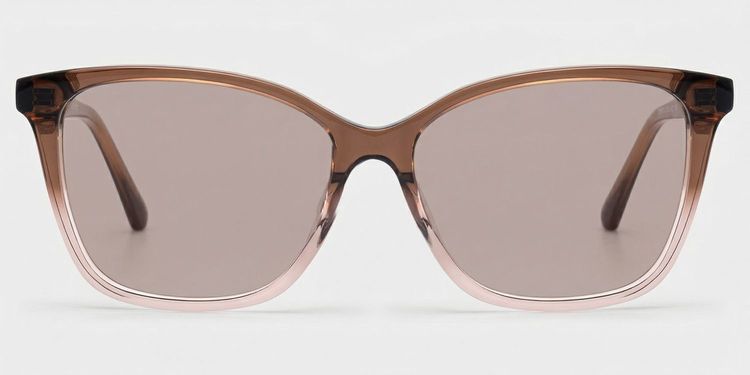 Finnian Square Brown Glasses