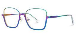 Malidy Square Iridescent Glasses1