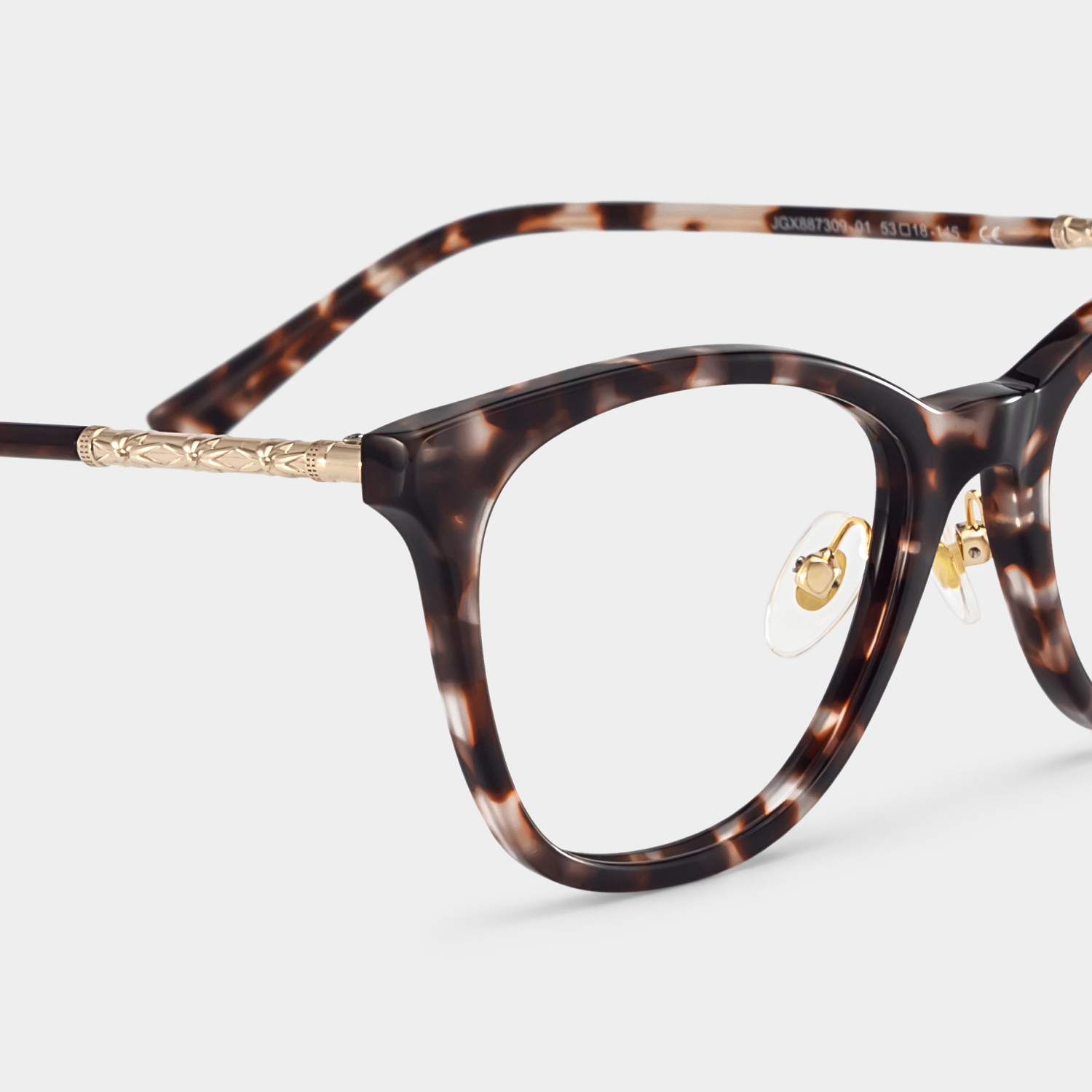 April Cat-eye Tortoise Glasses5