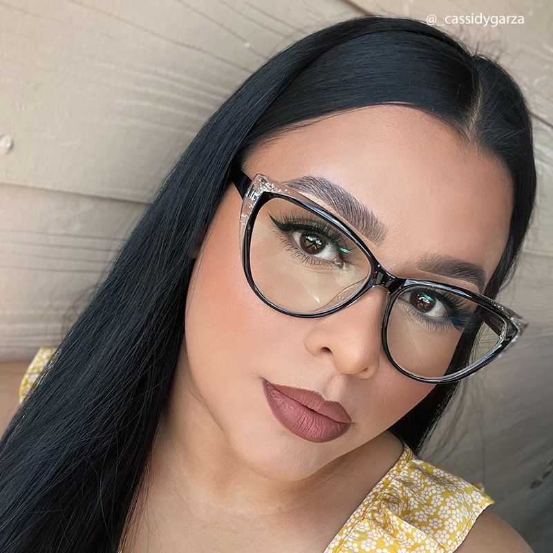 Tarun Cateye Black Glasses | ZEELOOL UK5