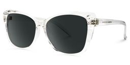Farris Clear Cat eye Sunglasses1