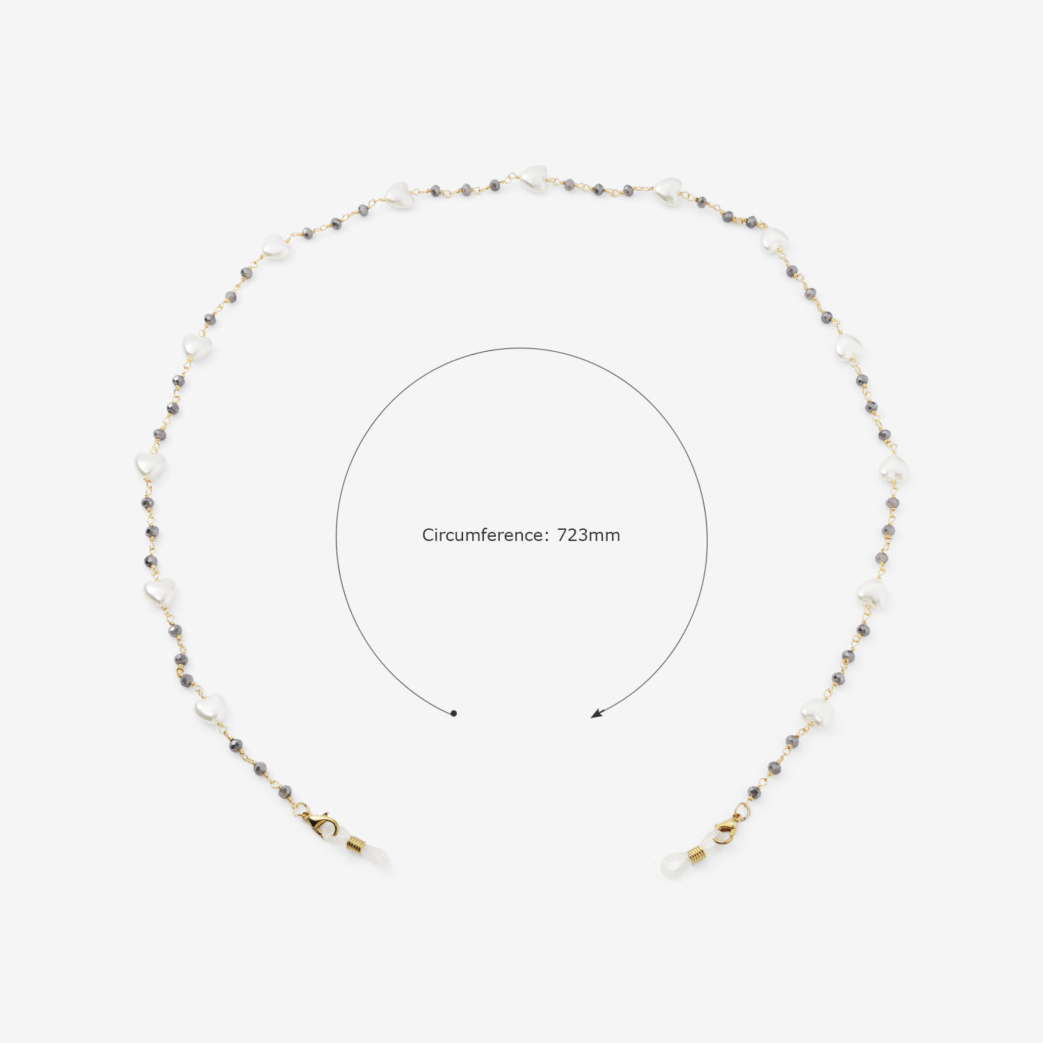 Chains Accessories For Glasses in White Color2