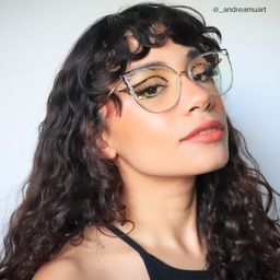 Estrada Black-Clear Cat eye Glasses9
