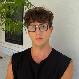 Hunter Black Square Glasses6