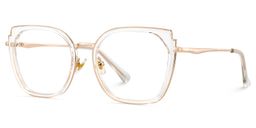 Murcia Clear Square Glasses2