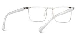 Violet Silver Browline Glasses5