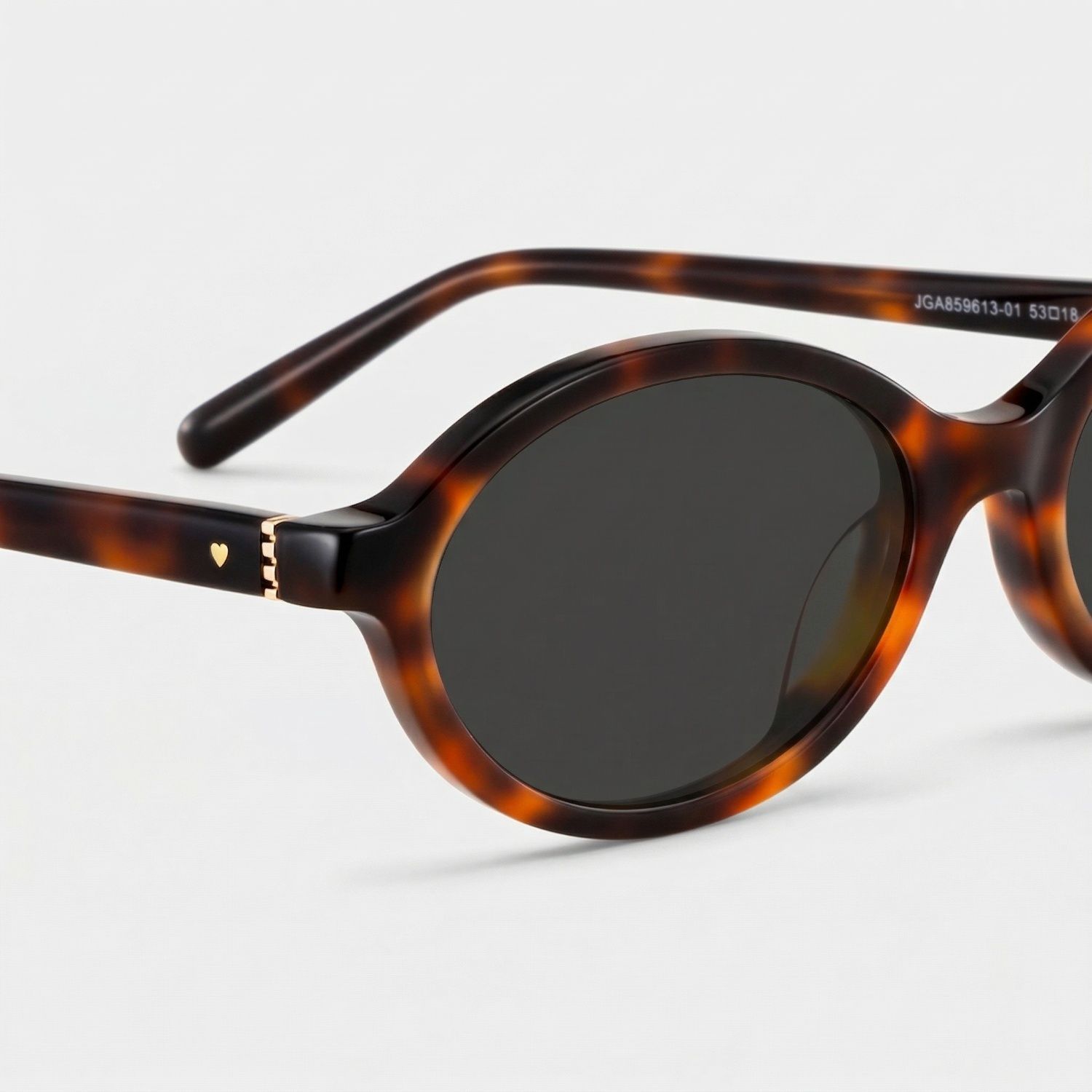 Oval Tortoise Eyeglasses- Everly Acetate Frame Glasses4