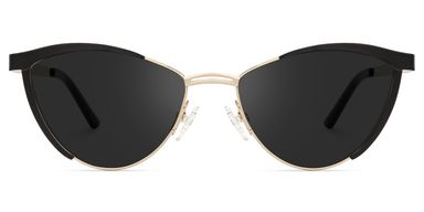Sydney Cat Eye Black Sunglasses