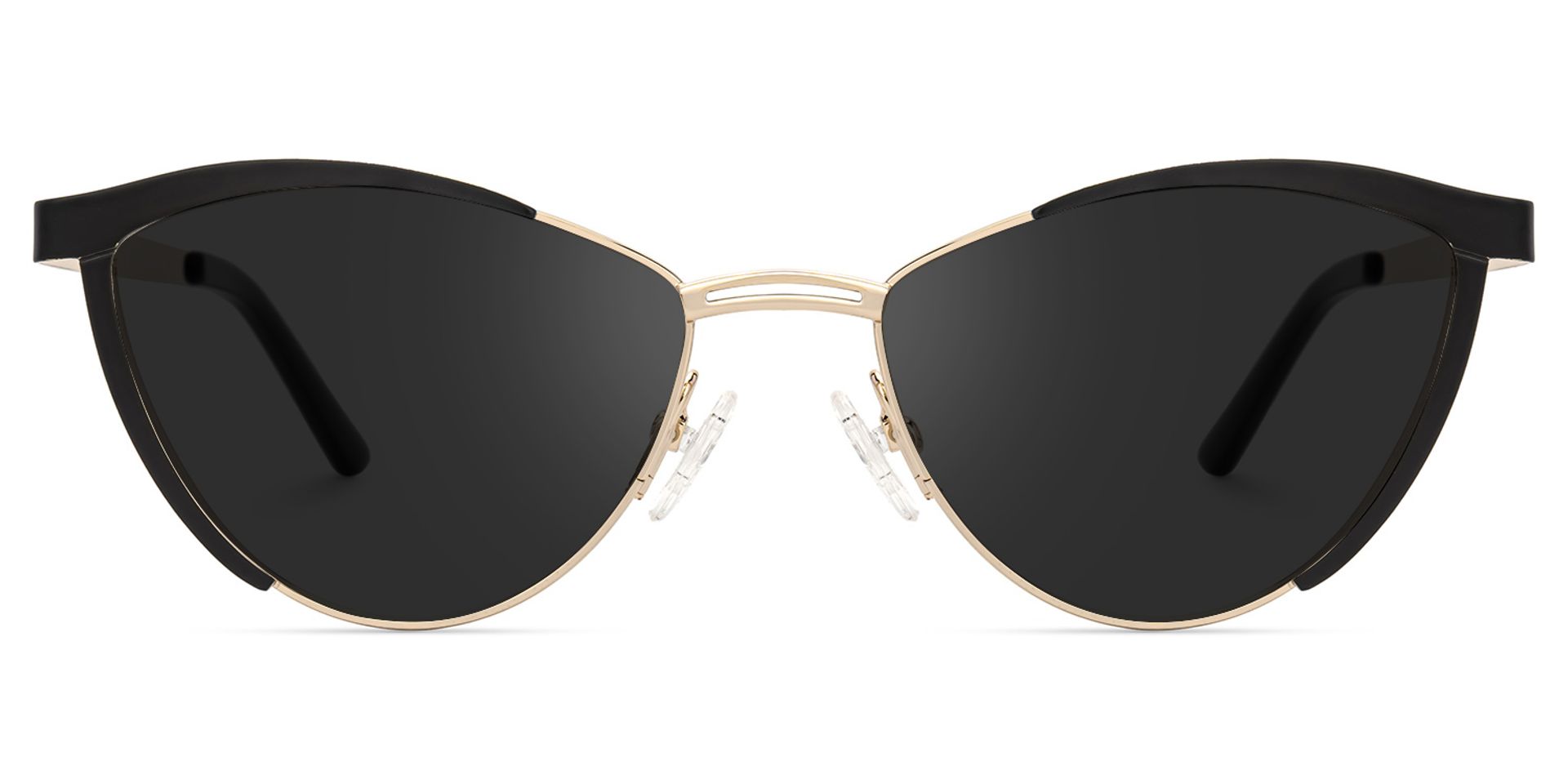 Sydney Cat Eye Black Sunglasses | ZEELOOL UK0