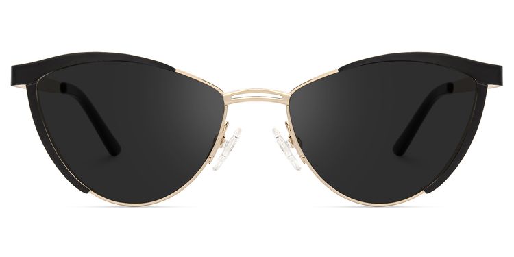 Sydney Black Cat eye Sunglasses