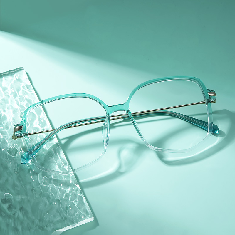 ZEELOOL Payton Square Geometric Glasses