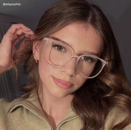 Chanty Round Pink Glasses4