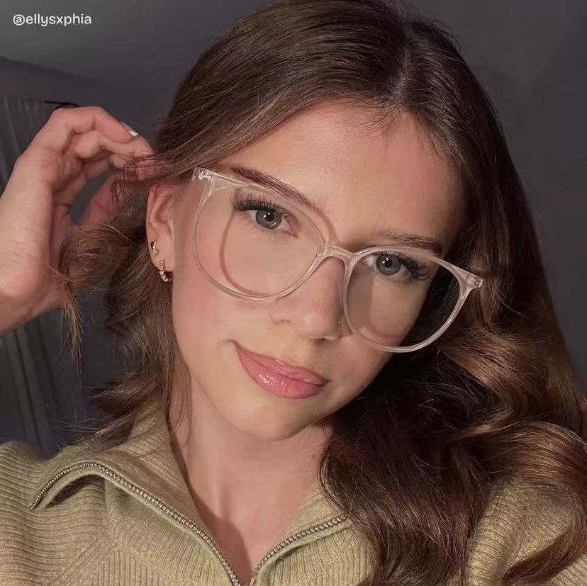 Chanty Round Pink Glasses