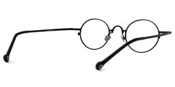 Yeimi Round Black Glasses3