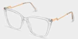 Corlette Square Clear Glasses2