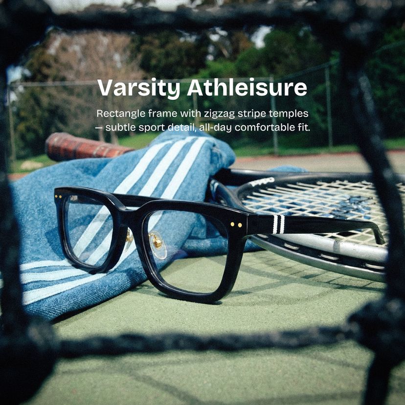 Remy Black Rectangle Glasses